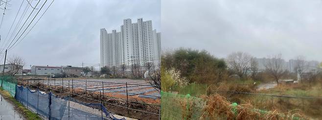 경기도 김포시 풍무동 570-7번지 일원 '김포 풍무1차 지역주택조합' 사업 대상지. /정해용 기자