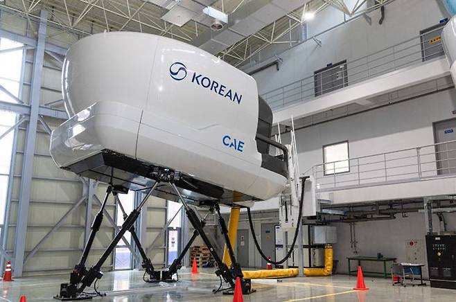 조종사 모의비행장치(FFS)ⓒ대한항공