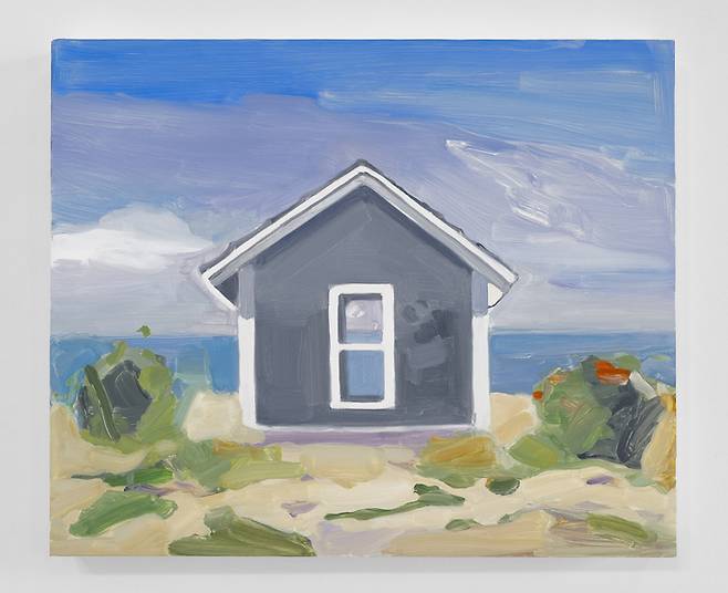 모린 갈라스의 ‘Beach Shack, Door’(2026) <글래드스톤>