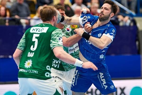 사진 2025/26 DAIKIN 독일 남자 핸드볼 분데스리가 베를린과 렘고 리페 경기 모습, 사진 출처=렘고 리페
