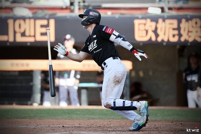 장준원은 16일 NC전에서 결승포로 KT 승리에 앞장섰다. 사진=KT 제공