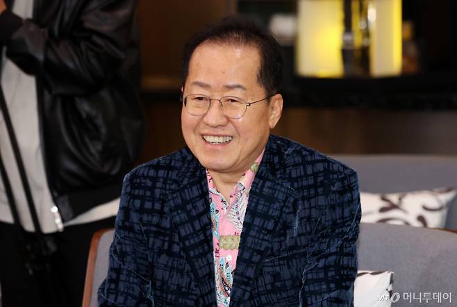 [인천공항=뉴시스] 이영환 기자 = 홍준표 전 대구시장. 2025.05.10. 20hwan@newsis.com /사진=이영환