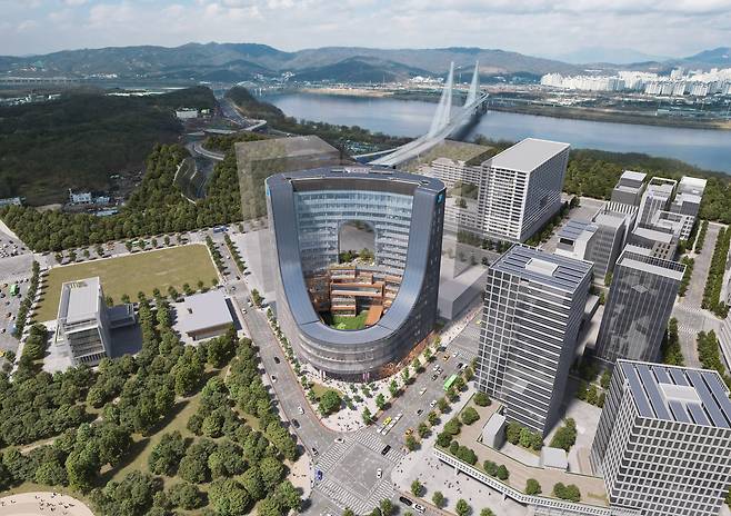 JYP 엔터테인먼트 신사옥 조감도