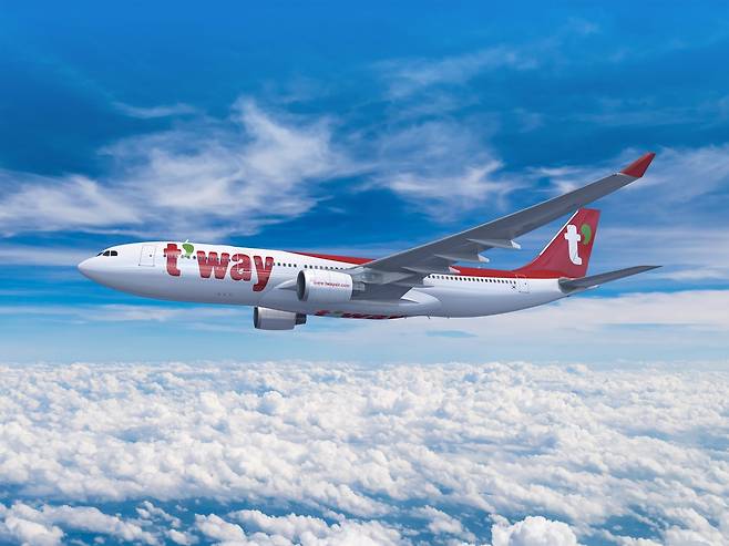 티웨이항공 여객기 [티웨이항공 제공]