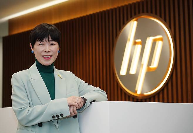 ‘H.에코테크 페스타’에 연사로 참석하는 김혜선 HP 전무는 헤럴드경제와 인터뷰에서 “환경은 단기 효율의 문제가 아니라 장기 경쟁력을 좌우하는 핵심 경영 판단이라고 생각한다”고 강조했다. [HP 제공]