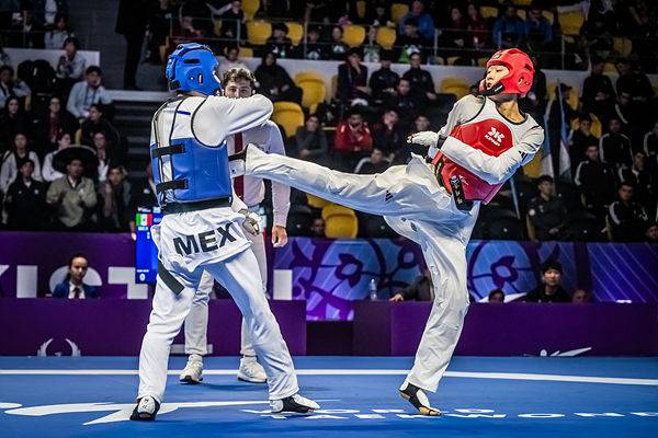 [서울=뉴시스] 하지웅, 2026 세계태권도연맹(WT) 세계태권도청소년선수권대회 남자 59㎏급 은메달 획득. (사진=WT 제공) *재판매 및 DB 금지