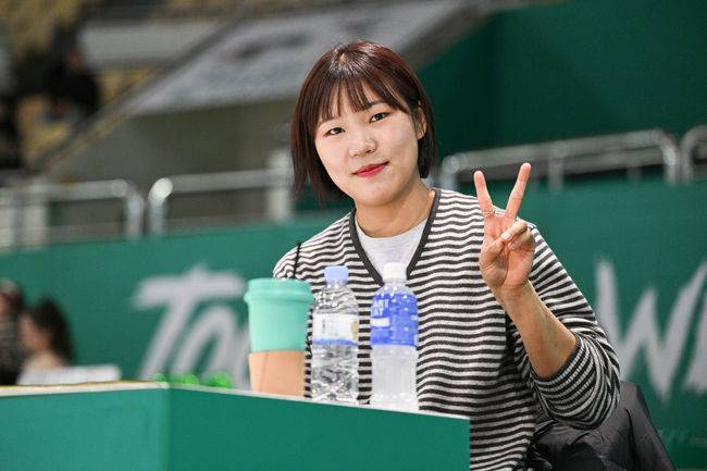 [사진] WNBA 진출 꿈을 이룬 박지현 / WKBL 제공