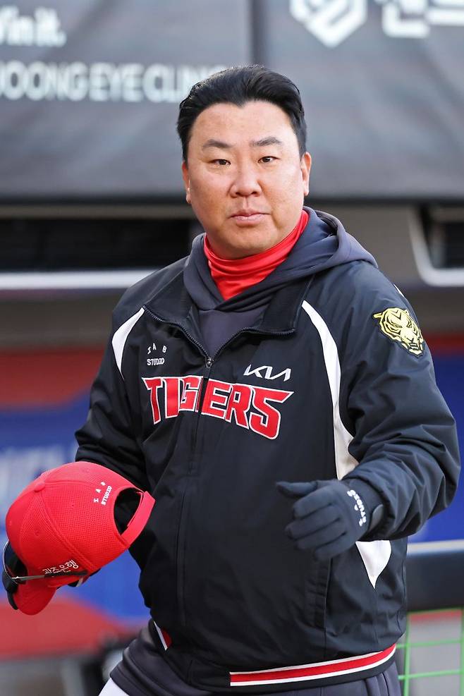 ▲ 지난 2년보다 더 유연해지고 과감한 결단을 내린다는 평가를 받는 이범호 감독 ⓒKIA타이거즈