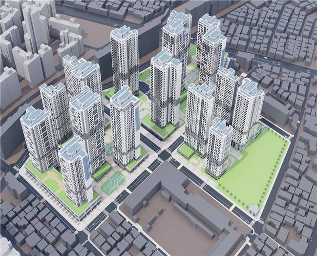 중랑구 면목동 542-7번지 일대 정비계획 조감도 [서울시 제공. 재판매 및 DB 금지]
