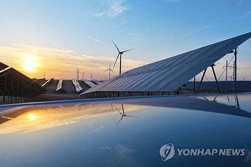중국의 태양광 패널 [AFP 연합뉴스 자료사진. 재판매 및 DB금지]