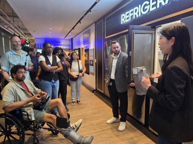 삼성전자가 15일부터 16일(현지 시간) 양일간 미국에서 가전 기술 세미나 '더 브리프 뉴욕(The Brief New York)'을 열고 AI 기반의 차별화된 홈 라이프스타일을 소개했다. [사진=삼성전자]