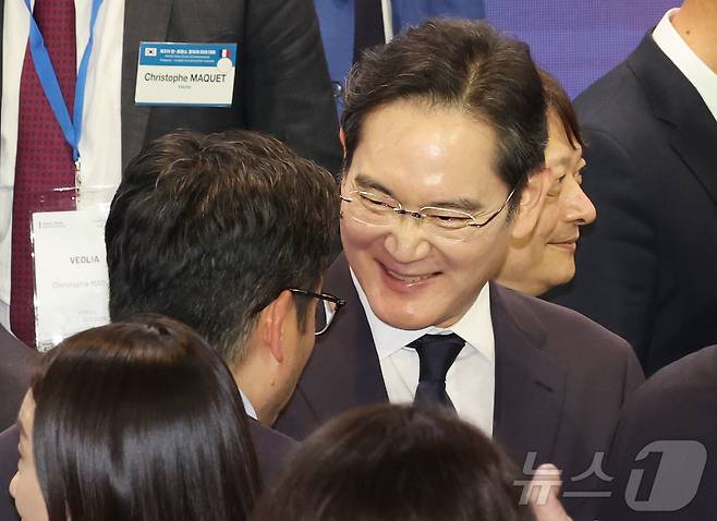 이재용 삼성전자 회장.  ⓒ 뉴스1 청사사진기자단