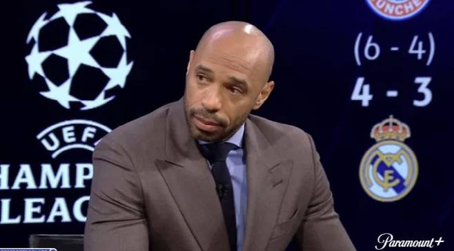 티에리 앙리. 출처=CBS스포츠