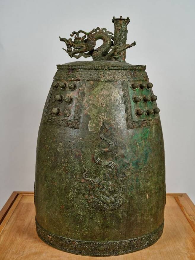 오어사 동종. 포항시 제공