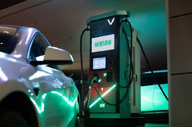 채비 급속 충전기 슈퍼소닉. /채비 제공