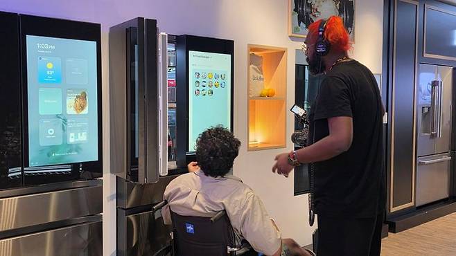 삼성전자가 15일부터 16일(현지 시간) 양일간 미국에서 가전 기술 세미나 '더 브리프 뉴욕(The Brief New York)'을 열고 AI 기반의 차별화된 홈 라이프스타일을 소개했다.ⓒ삼성전자