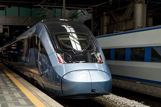 현대로템이 제작한 KTX-이음.ⓒ현대로템