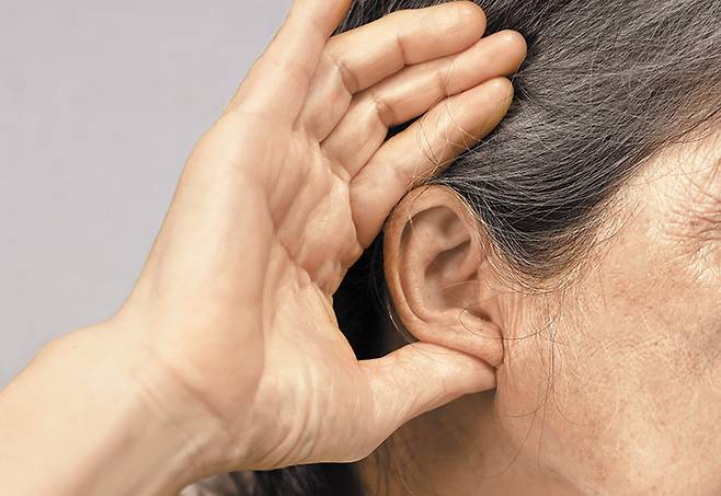 난청은 전음기관이나 감각신경기관 이상으로 소리를 잘 듣지 못하거나 분별하기 어려운 상태를 말한다. 인구 고령화와 함께 난청 환자가 급속도로 증가하면서 조기 발견·치료의 중요성도 커지고 있다. /클립아트코리아