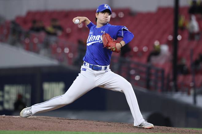 삼성 장찬희. 삼성 제공