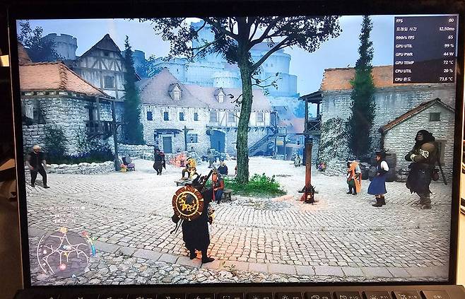 테스트를 진행한 '붉은사막' 에르난드 광장 / 출처=IT동아