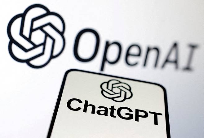 오픈AI와 챗GPT 로고. 사진=로이터연합뉴스