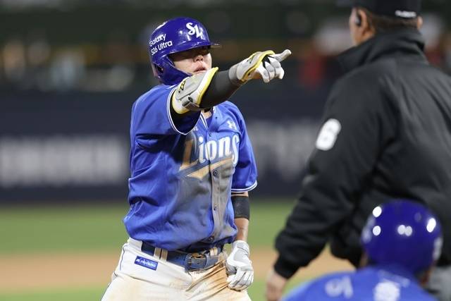 올 시즌 가파른 상승세를 타고 있는 류지혁. 사진=삼성 제공