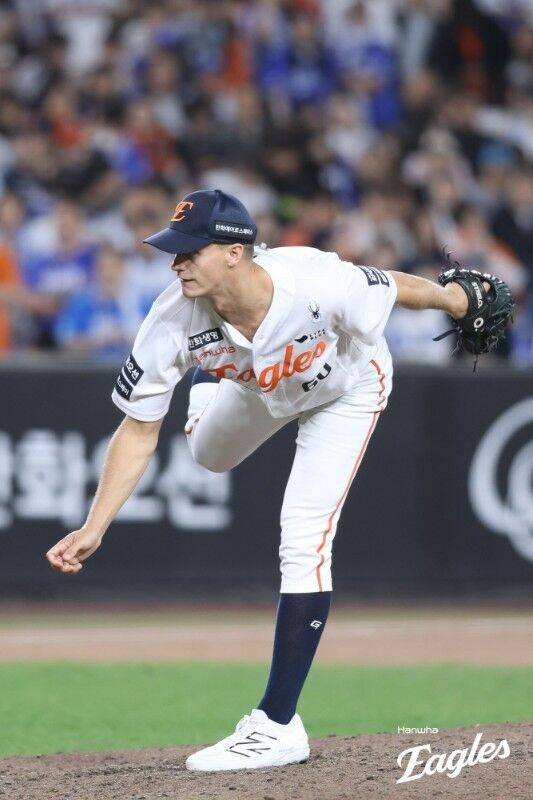 연투를 피한 쿠싱./한화 이글스