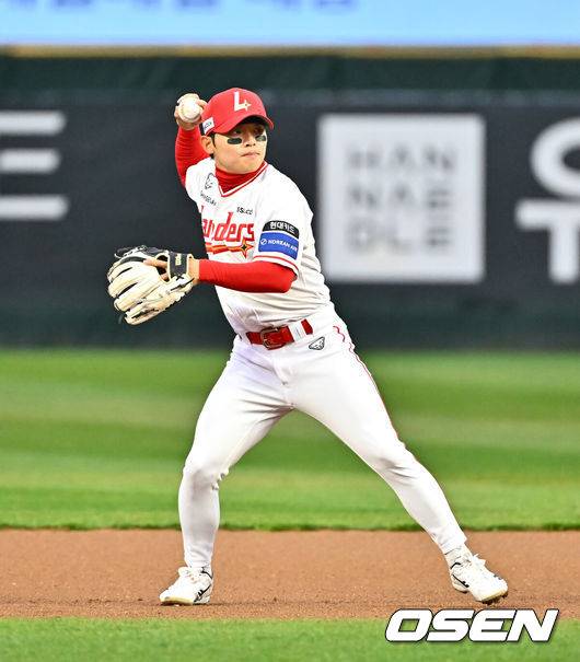 [OSEN=박준형 기자] SSG 정준재 2026.03.31  / soul1014@osen.co.kr