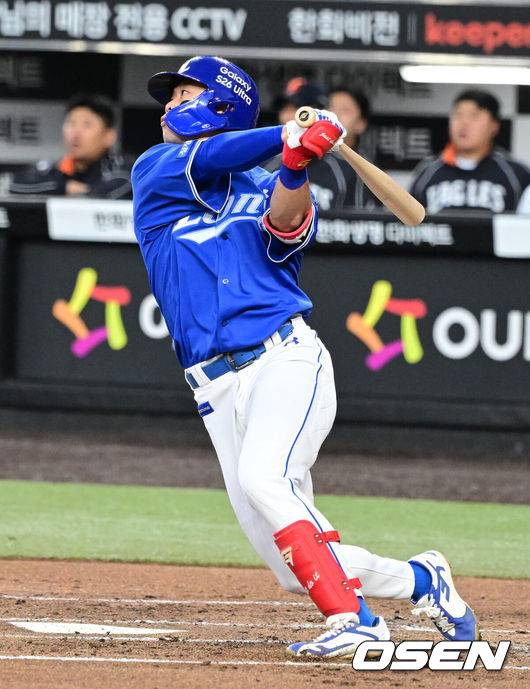 [OSEN=지형준 기자] 삼성 박승규. 2026.04.14 /jpnews@osen.co.kr