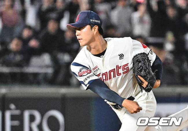 롯데 윤성빈. / OSEN DB