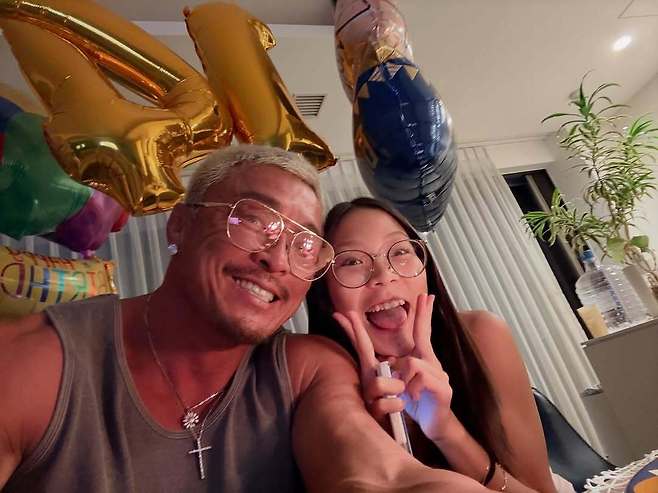 추성훈(왼쪽)과 딸 추사랑. 추성훈 인스타그램 캡처