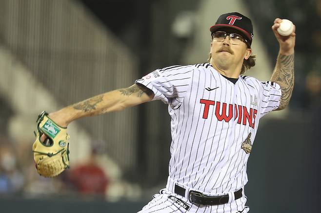 LG 라클란 웰스. LG 트윈스 제공