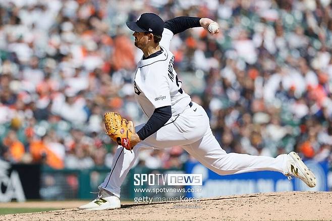 ▲ 앤더슨은 홀드를 기록하기는 했으나 팀 역전의 빌미를 제공했고, 직전 경기 호투의 상승세를 이어 가지 못했다