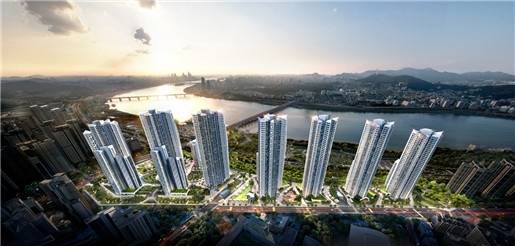 신반포 2차 아파트 재건축 조감도 [서울시 제공. 재판매 및 DB 금지]