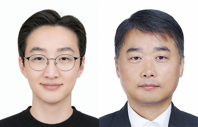 LG에너지솔루션 '현장전문가 제도' 첫 선정된 김상균(왼쪽) 오창생산1.Cell설비관리팀 선임과 차대순 소방방재팀 주임. 사진=LG에너지솔루션