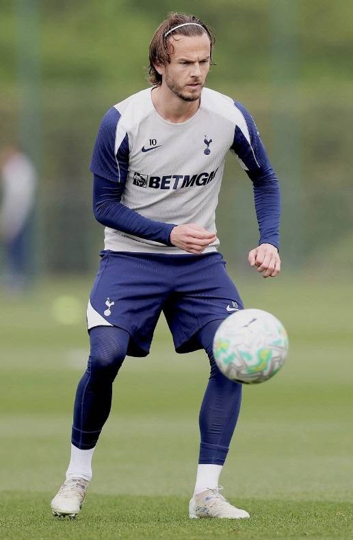 돌아온 매디슨     캡처=토트넘 구단 SNS