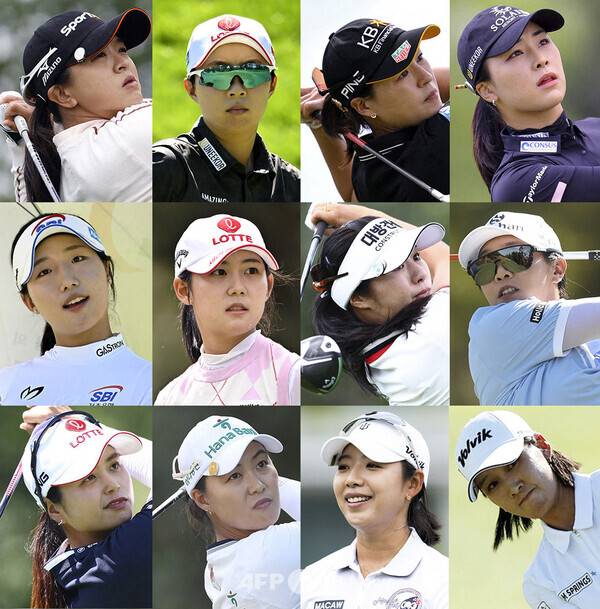 2026년 미국여자프로골프(LPGA) 투어 JM이글 LA 챔피언십 우승에 도전하는 김효주, 김세영, 황유민, 고진영, 이미향, 윤이나, 유해란, 최혜진 프로. 사진제공=ⓒAFPBBNews = News1 (사진을 무단으로 사용하지 마십시오.)