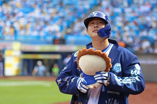 삼성 전병우. 사진=구단 제공