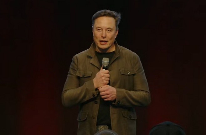 일론 머스크 (테슬라 유튜브 채널 갈무리)