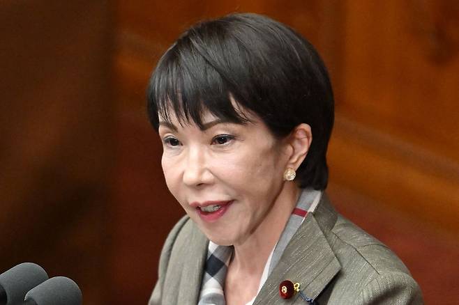 다카이치 사나에 일본 총리. [AFP=연합뉴스]