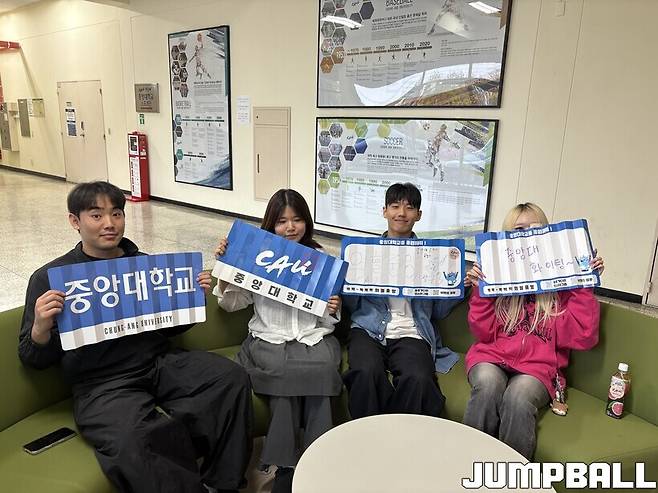 ▲왼쪽부터 김하람 씨, 김유진 씨, 정주원 씨, 김나은 씨