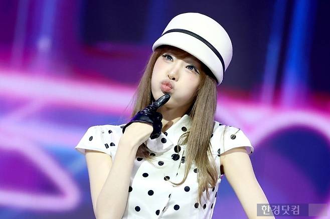 가수 최예나 / 사진=변성현 한경닷컴 기자 byun84@hankyung.com