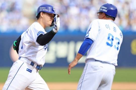 삼성 전병우 / 사진=삼성 라이온즈 제공