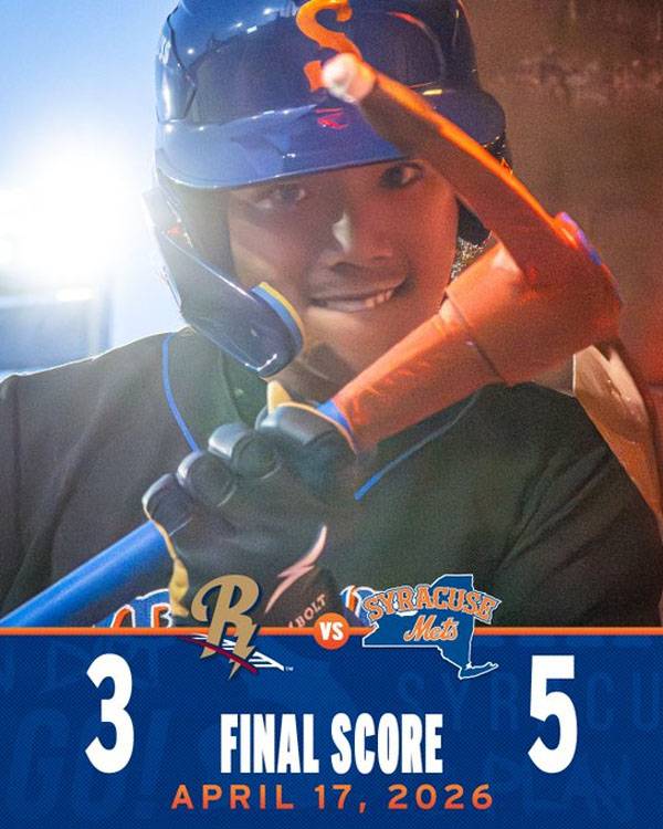 배지환이 메츠 트리플A에서 맹활약했다. 사진= 시라큐스 공식 X