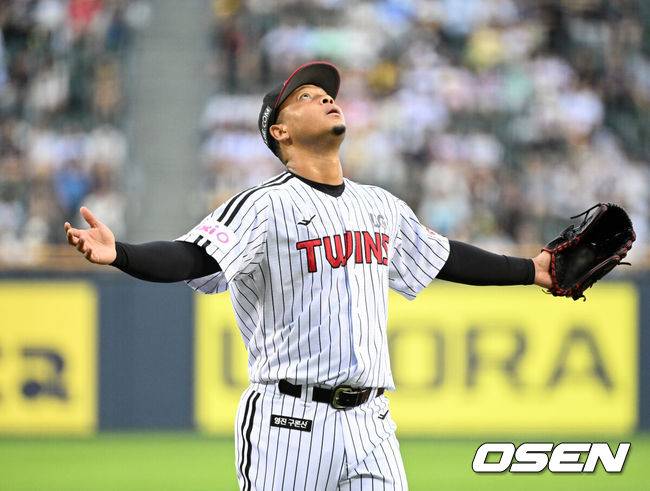 LG 트윈스 시절 엘리에이저 에르난데스. /OSEN DB