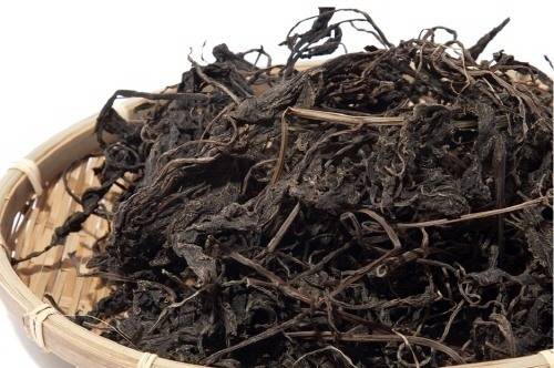 말린 곤드레 나물.