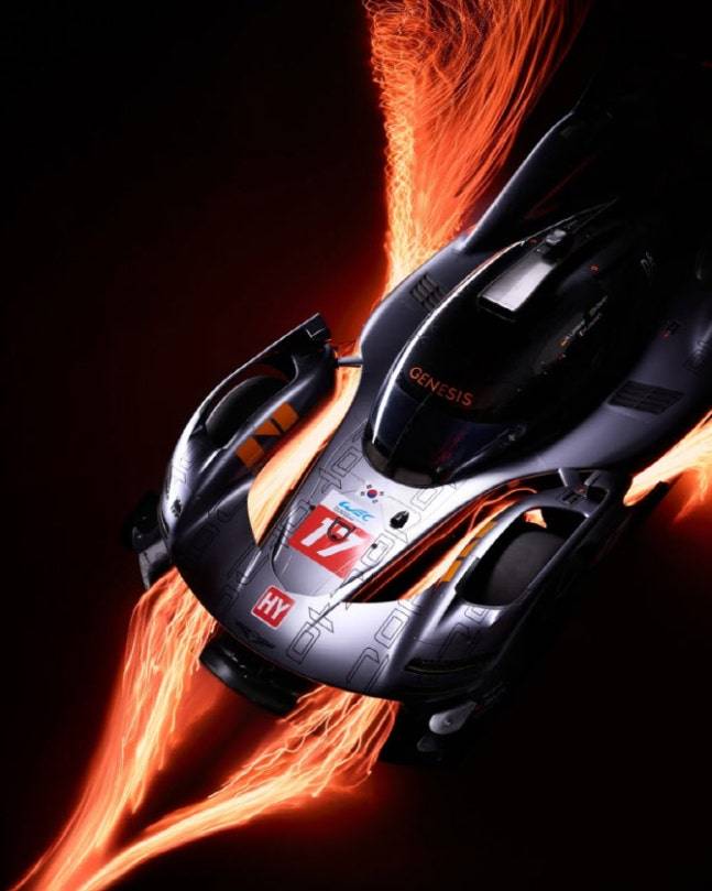 ▲ 세계 슈퍼카 제조업체 자존심이 걸린 각축전에 현대자동차가 도전장을 내밀었다. 현대차 럭셔리 브랜드인 제네시스의 소속 레이싱팀 '제네시스 마그마 레이싱'이 WEC 최상위 카테고리인 하이퍼카 클래스에 처음으로 출전해 데뷔전을 치른다. ⓒ 제네시스