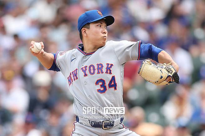 ▲ 뉴욕 메츠 선발 코다이 센가. 8연패를 막지 못했다.