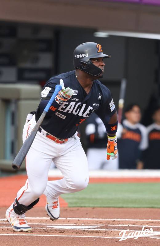 ▲ 요나단 페라자 ⓒ한화 이글스