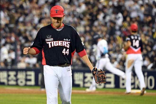 KIA 타이거즈 불펜 투수 이태양. /사진=KIA 타이거즈 제공